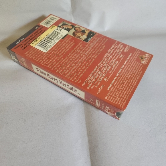 Vintage & Rare! When Harry Met Sally VHS Tape - Brand New, Sealed! Deadstock 90s - Picture 6 of 6